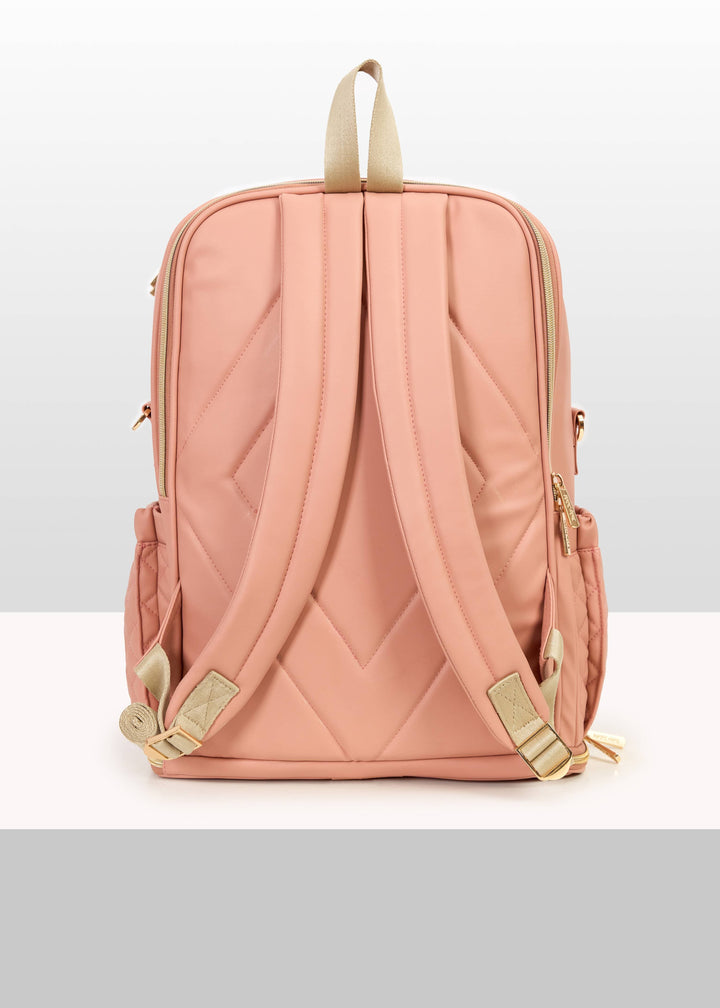 The Super Trooper Luxe Diaper Bag - Miami Pink