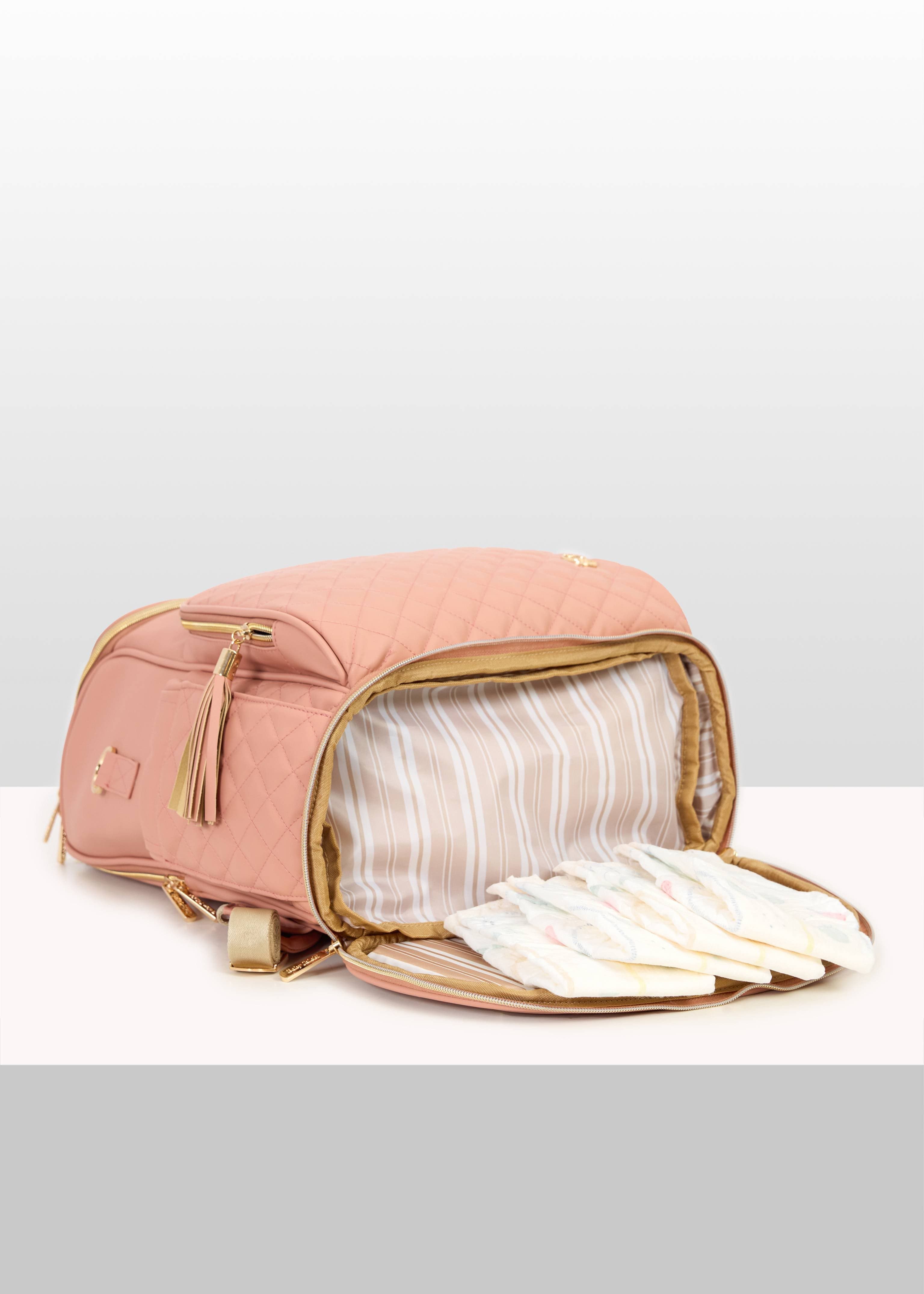 The Super Trooper Luxe Diaper Bag - Miami Pink