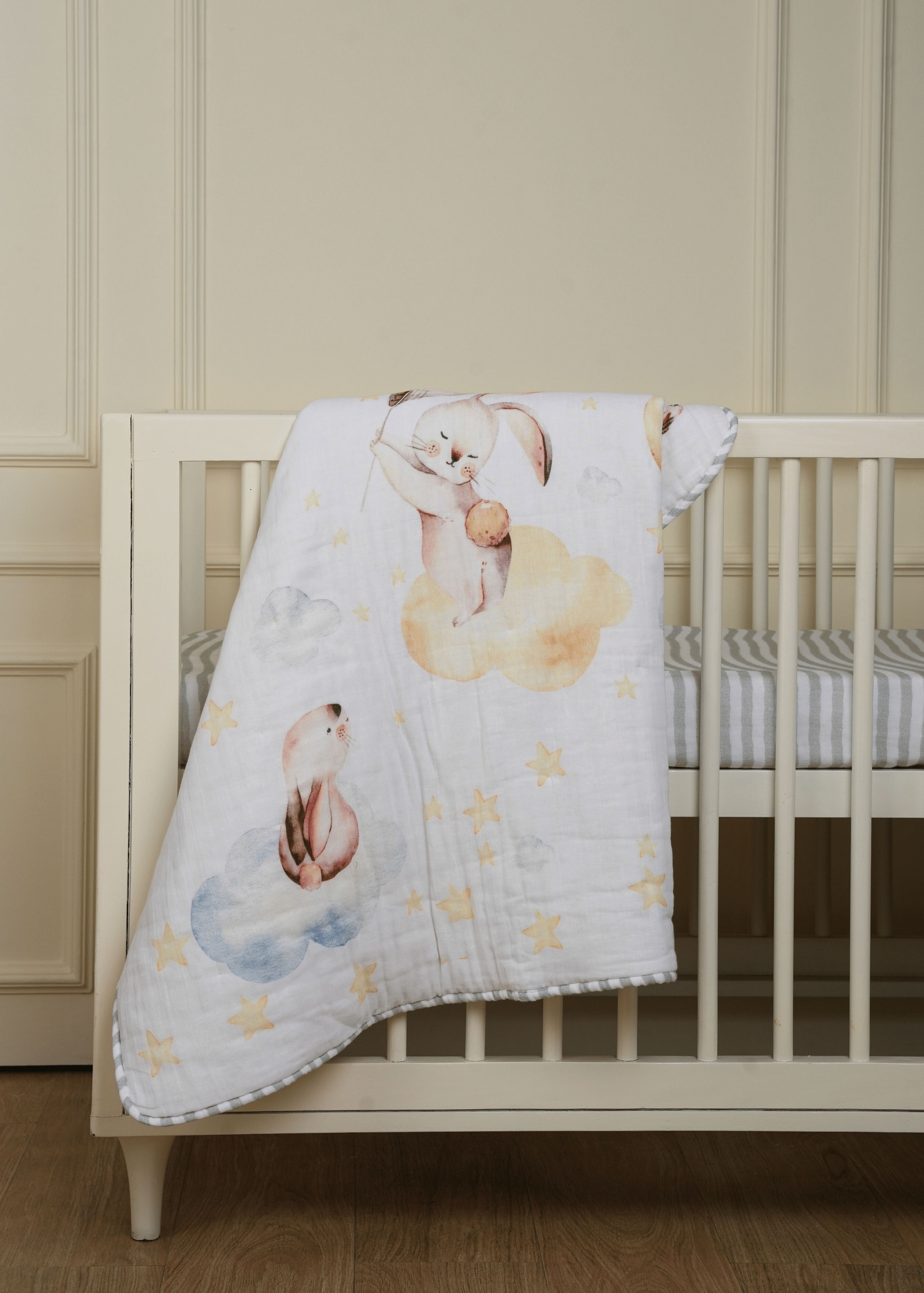 Up in the Clouds Baby Blanket & Pillow Gift Box