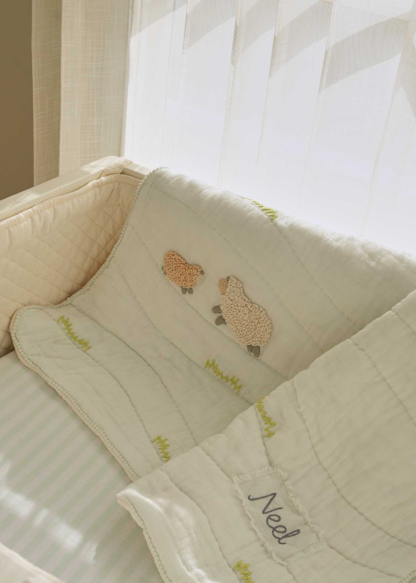 Couting Sheep Blanket & Pillow Gift Box