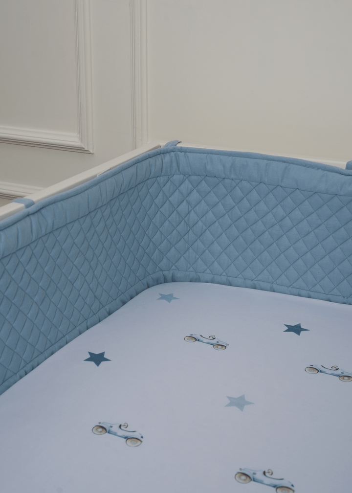 Roadster Complete Cot Bedding Set with Bumper