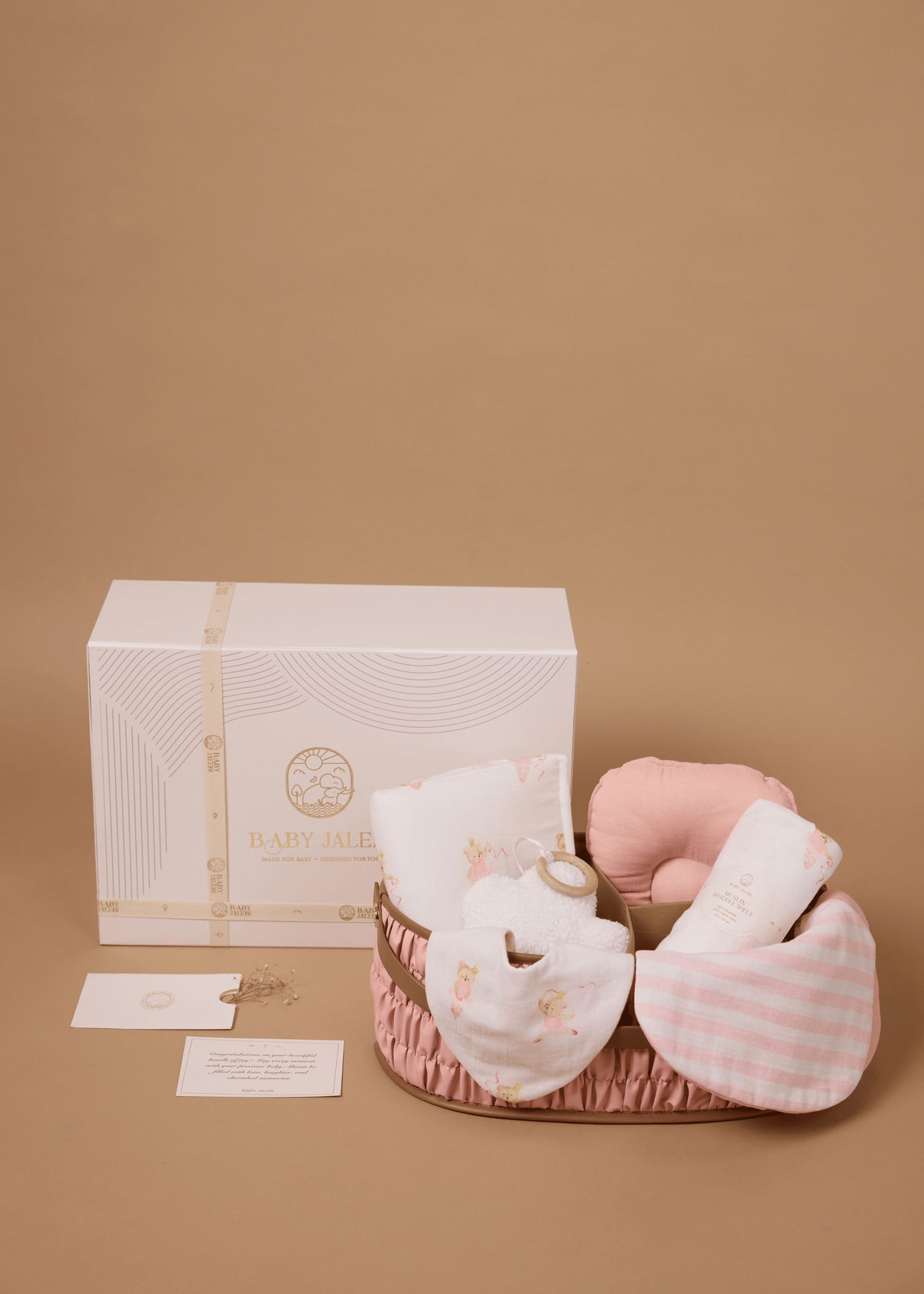 Diaper Caddy Gift Bundle - Pink