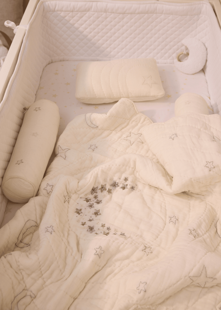 Luna Cot Bedding Set with Bumper