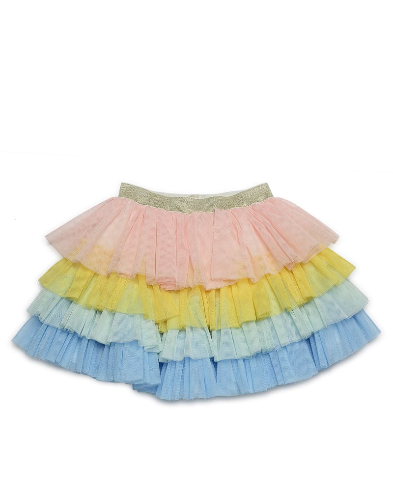 Rainbow Tutu Tulle Skirt